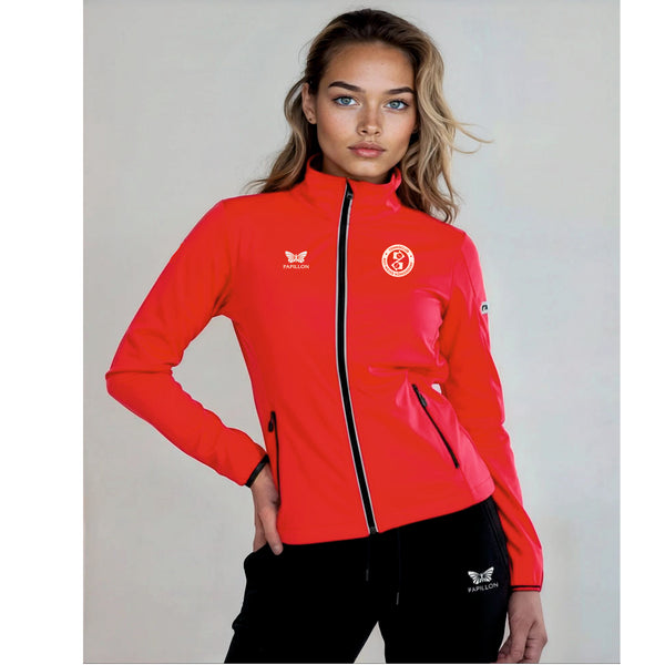 TC RW KÖNIGSDORF TEAM JACKE DAMEN, ROT