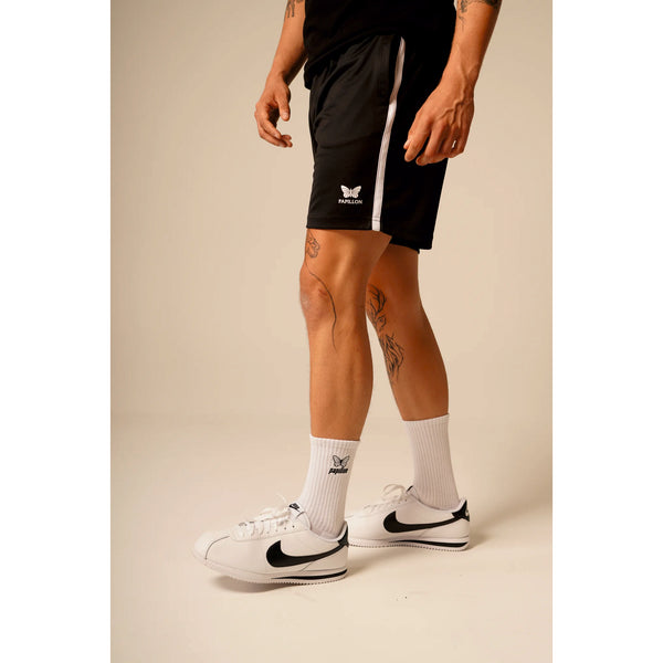 BANDED SHORTS HERREN, SCHWARZ