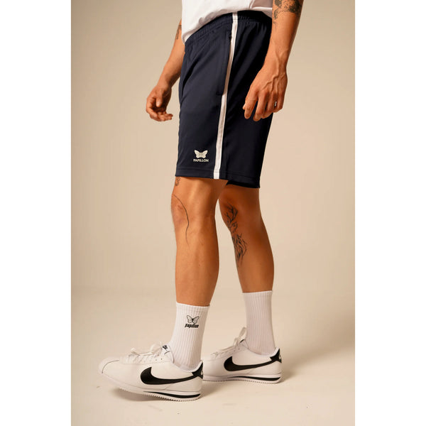 BANDED SHORTS HERREN, NAVY