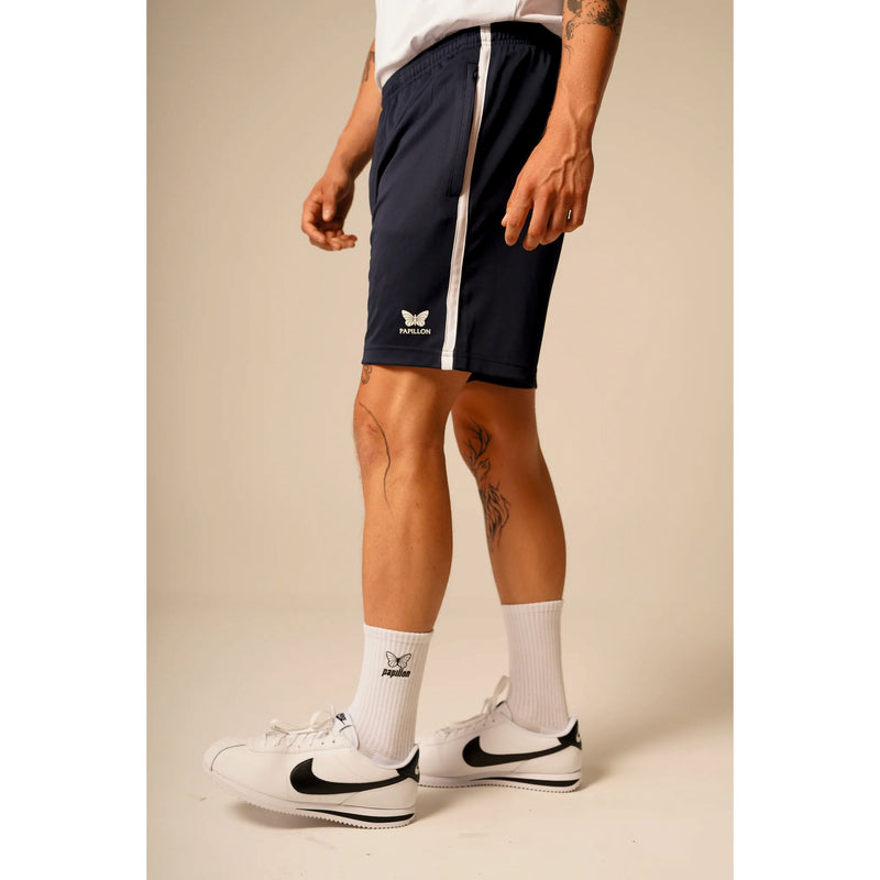 BANDED SHORTS HERREN, NAVY