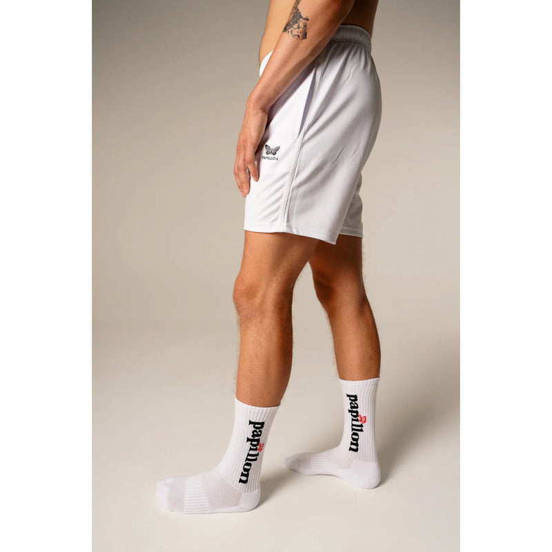 BANDED SHORTS HERREN, WEISS