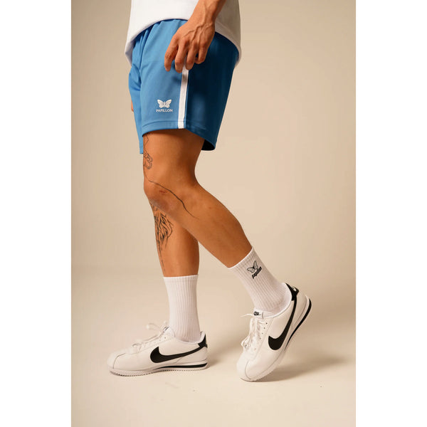 BANDED SHORTS HERREN, BLAU