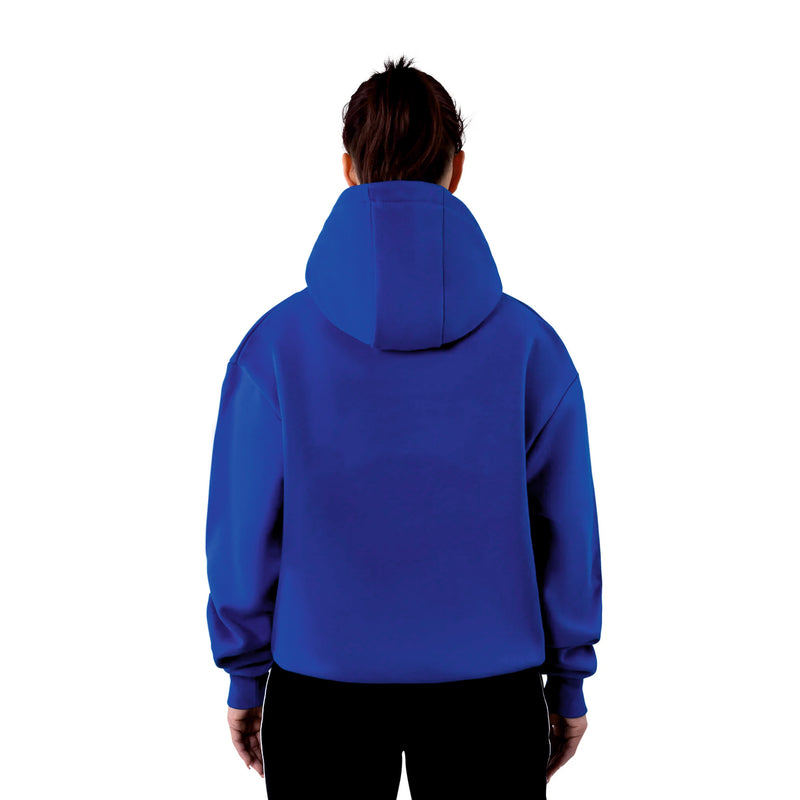 BASIC HOODIE DAMEN, ROYAL BLUE  -NEU-