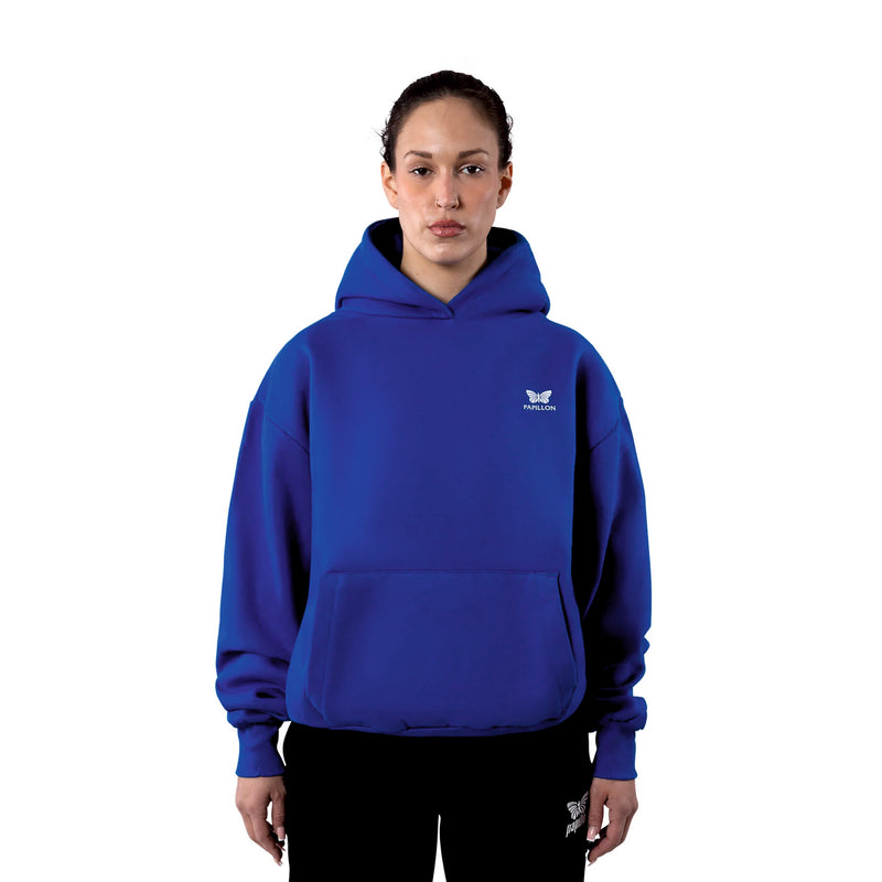 BASIC HOODIE DAMEN, ROYAL BLUE  -NEU-