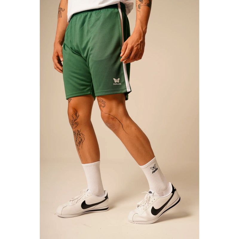 BANDED SHORTS HERREN, DUNKEL-GRÜN