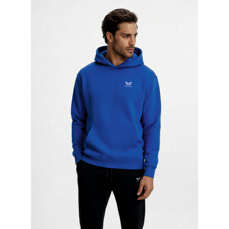 HEAVYWIGHT HOODIE HERREN, ROYAL-BLAU