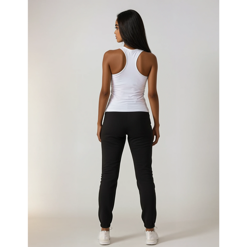 CLUB PANTS DAMEN, SCHWARZ