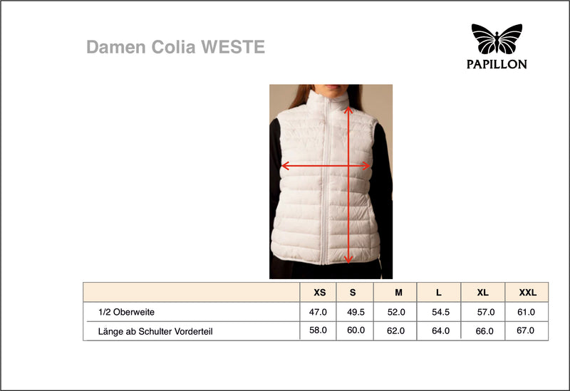 Colia Weste Damen