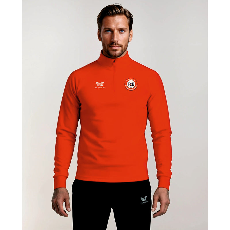 TC RW BLIESHEIM HALFZIP HERREN, ROT -NEU-