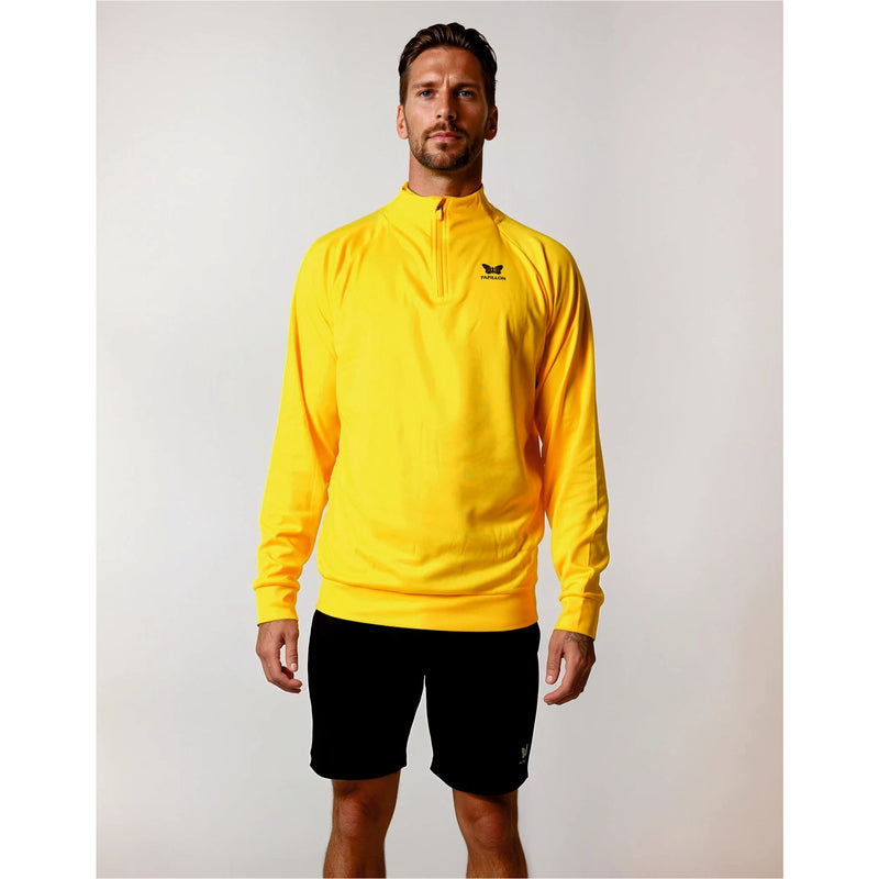 OFFCOURT HALFZIP HERREN, GELB -NEU-