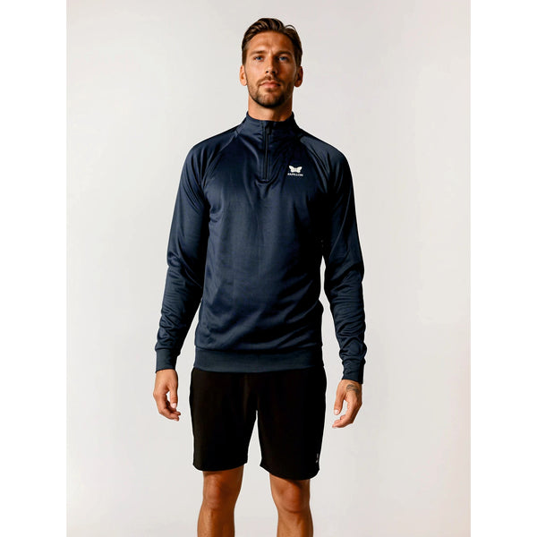 OFFCOURT HALFZIP HERREN, NAVY -NEU-