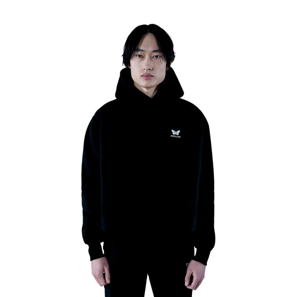 BASIC HOODIE HERREN, SCHWARZ