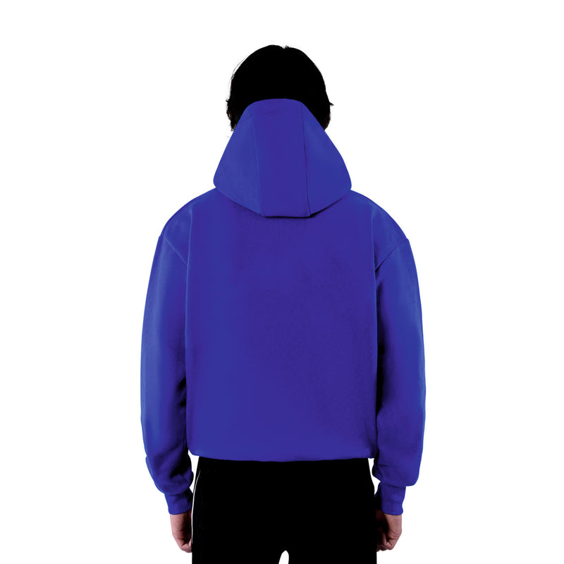BASIC HOODIE HERREN, ROYAL-BLAU