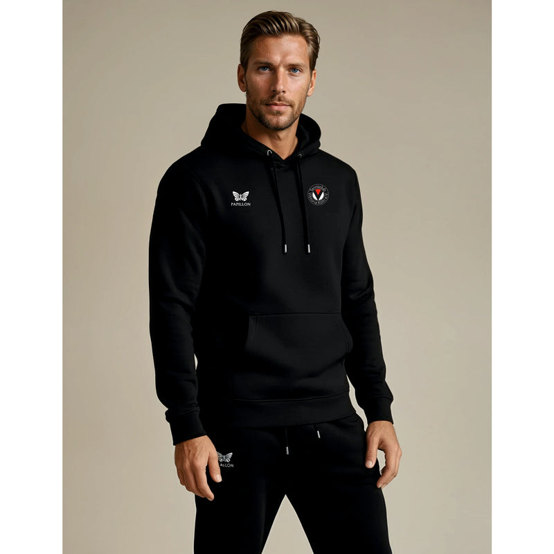 TEAM HOODIE HERREN, SCHWARZ
