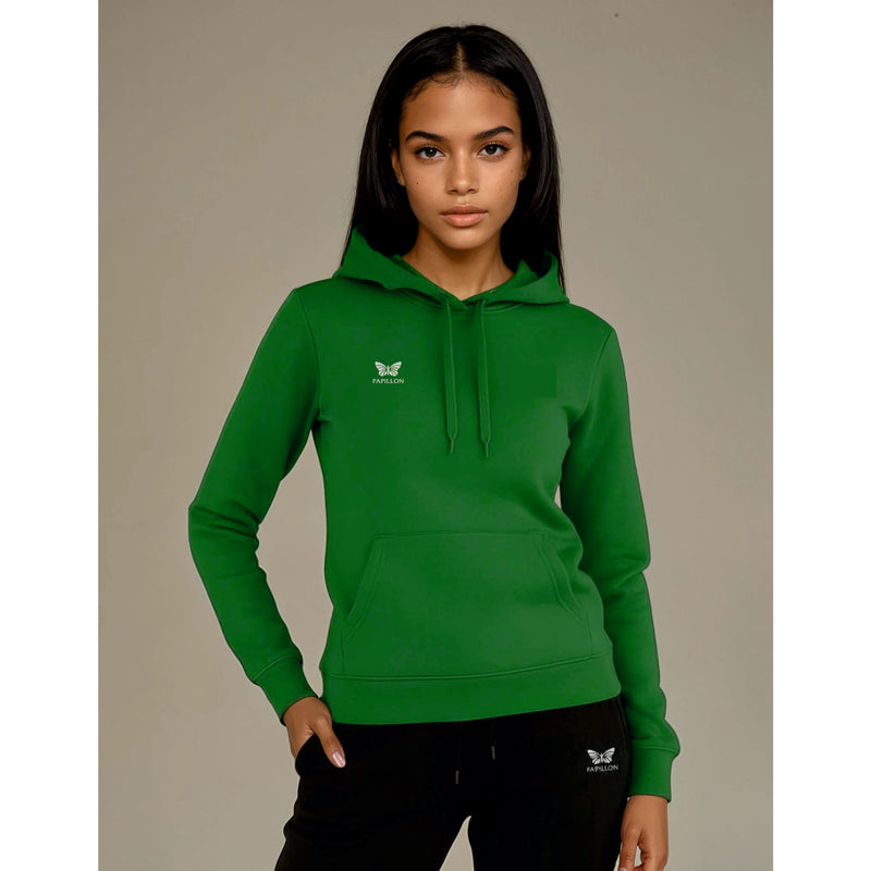 TEAM HOODIE DAMEN, KELLY-GRÜN -NEU-