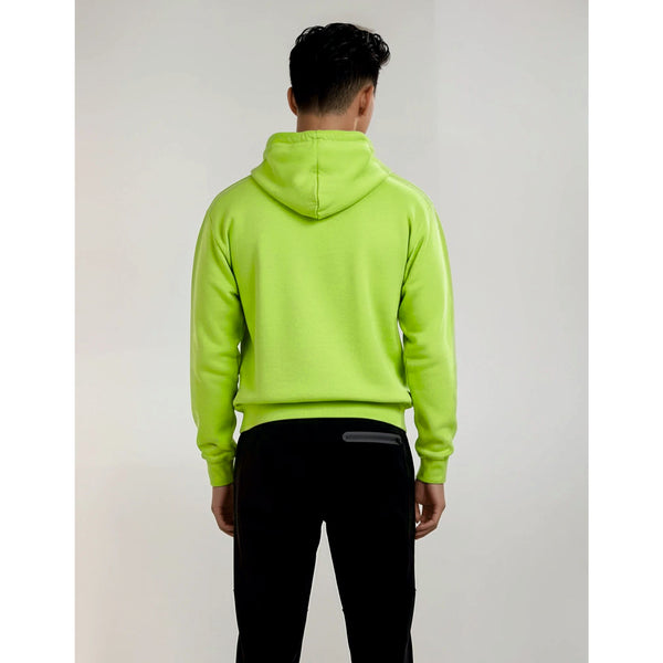 TEAM HOODIE HERREN, NEON-GRÜN