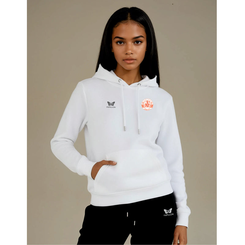 TCE GRÖBENZELL CLUB HOODIE DAMEN, WEISS