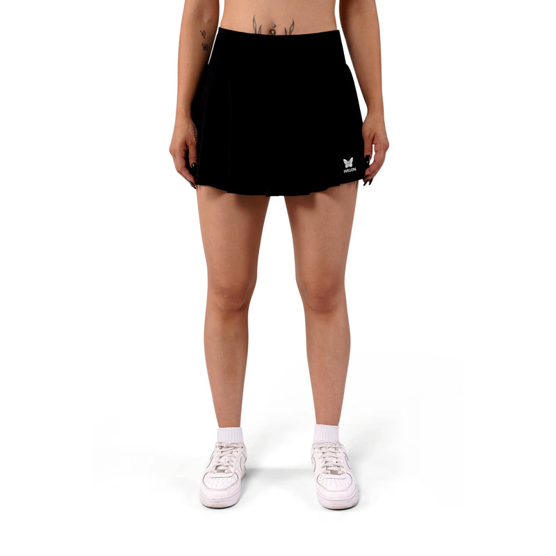 HIGH WAIST ROCK DAMEN, SCHWARZ