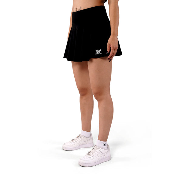 HIGH WAIST ROCK DAMEN, SCHWARZ