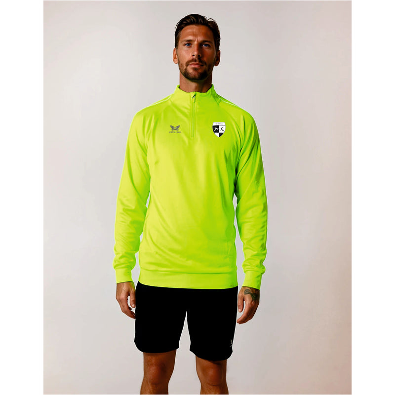 CLUB OFFCOURT HALFZIP, HERREN NEON-GRÜN-NEU-