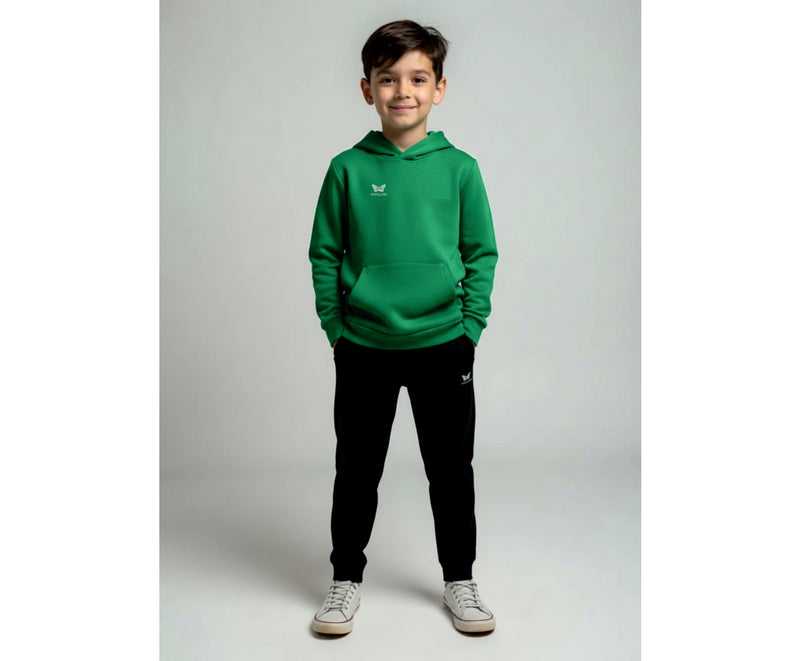 TEAM HOODIE KNABEN, IRISH-GRÜN