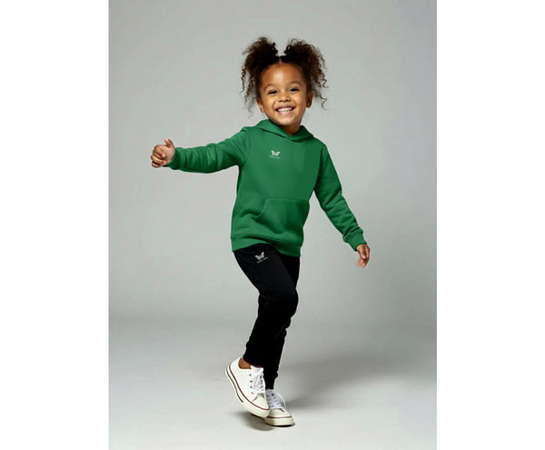 TEAM HOODIE MÄDCHEN, IRISH-GRÜN