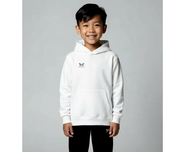 TEAM HOODIE KNABEN, WEISS