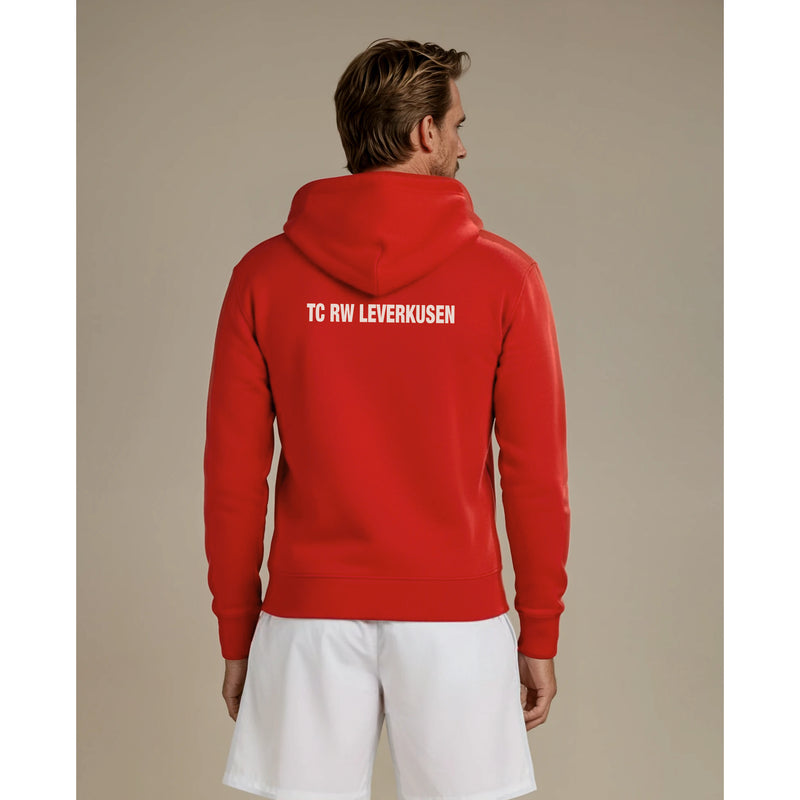 TEAM HOODIE HERREN, ROT