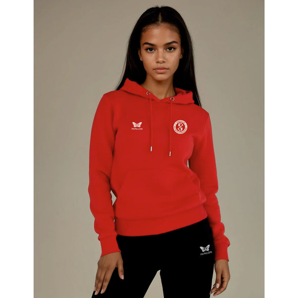 TC RW KÖNIGSDORF TEAM HOODIE DAMEN, ROT