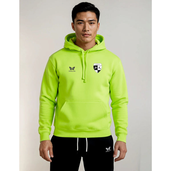 TEAM HOODIE HERREN, NEON-GRÜN