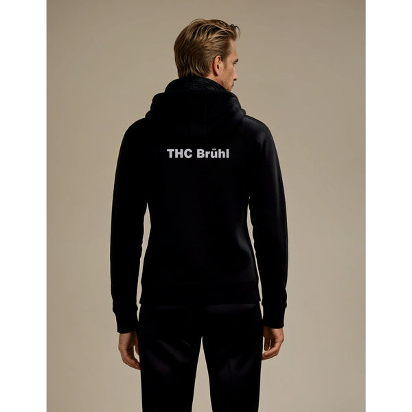 TEAM HOODIE HERREN, SCHWARZ -NEU-