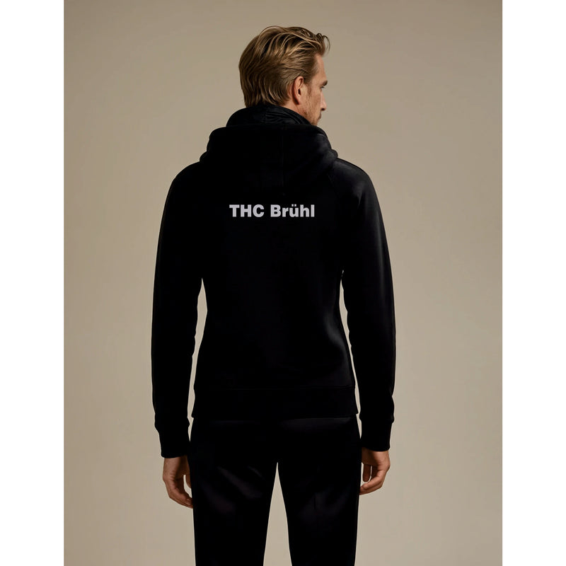 TEAM HOODIE HERREN, SCHWARZ -NEU-