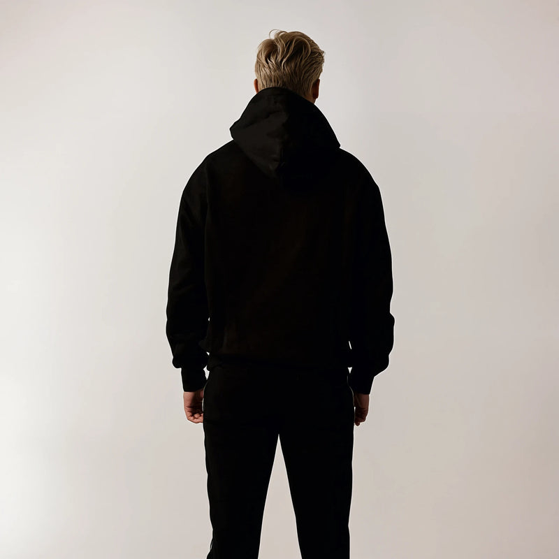 HEAVY PIPE JOGGINGANZUG HERREN, SCHWARZ