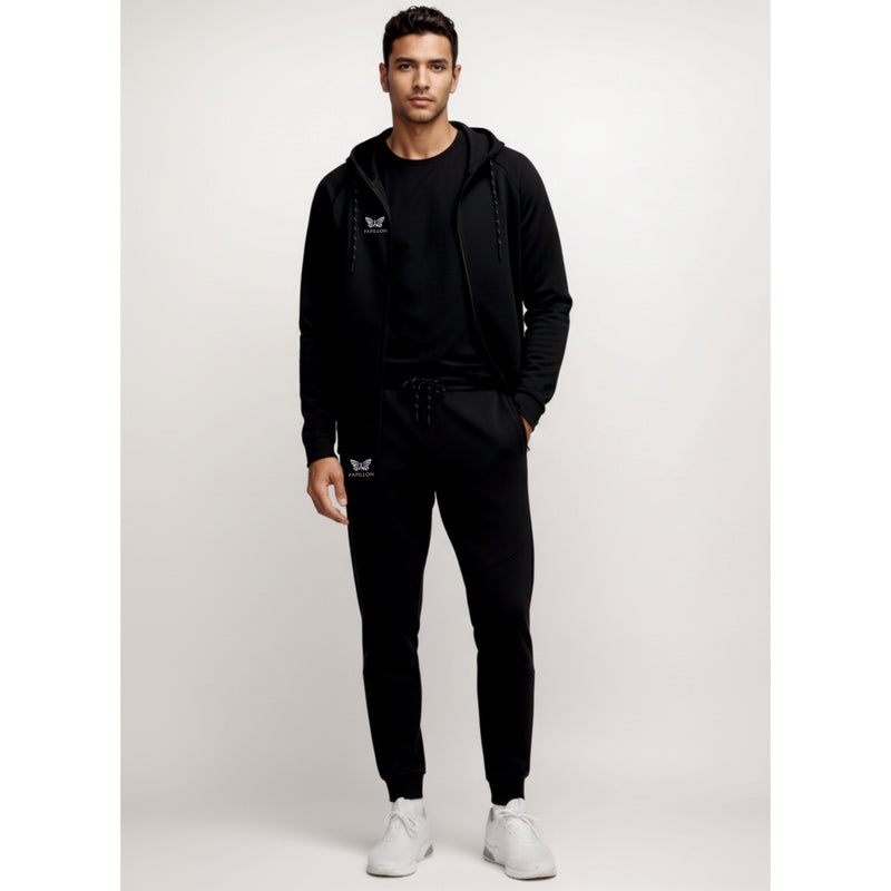 ICARUS TRAININGSANZUG HERREN, SCHWARZ -NEU-