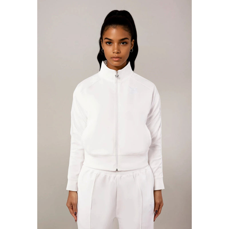 CLUB TRACKSUIT JACKE DAMEN, WEISS -NEU-