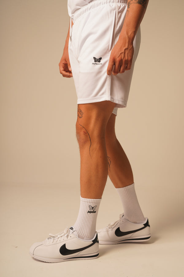 BANDED SHORTS HERREN, WEISS