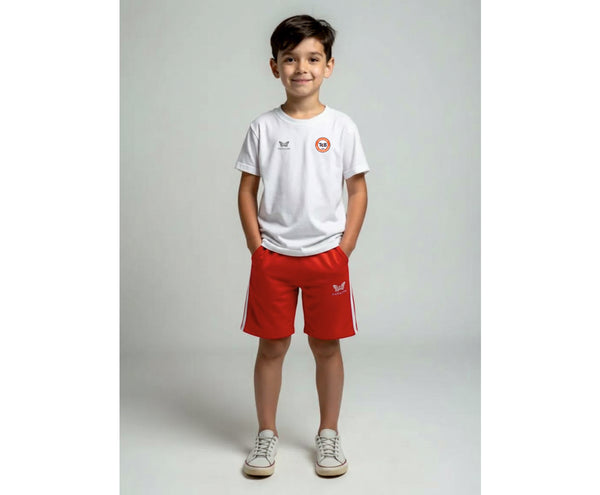 TEAM SHORT KNABEN, ROT