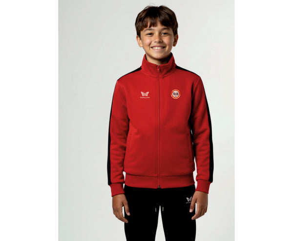 TC RW BLIESHEIM CLUB JACKE KNABEN, ROT -NEU-