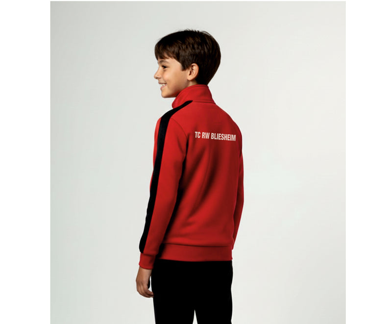 TC RW BLIESHEIM CLUB JACKE KNABEN, ROT -NEU-