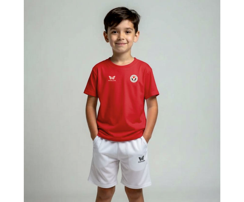TC VIKTORIA TEAM SHIRT KNABEN, ROT