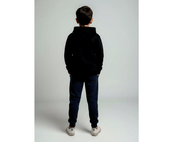 TEAM HOODIE KNABEN, SCHWARZ