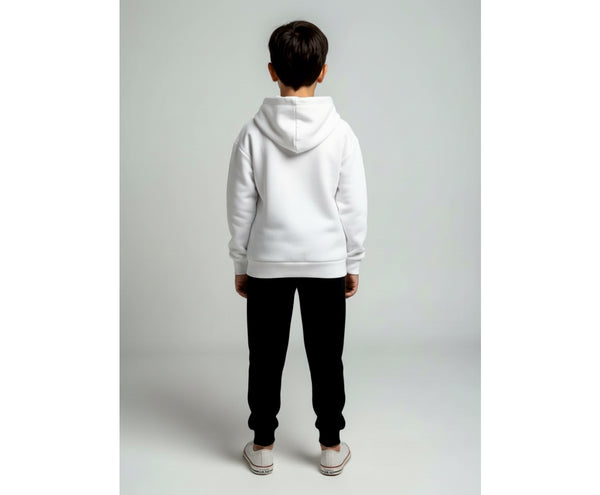 TEAM HOODIE KNABEN, WEISS