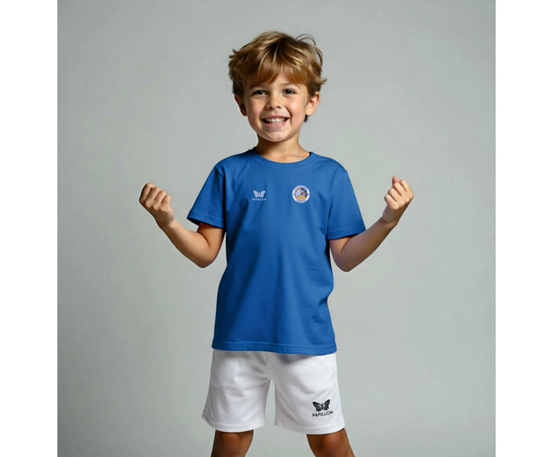 TC ST. MAURITZ TEAM SHIRT KNABEN, BLAU