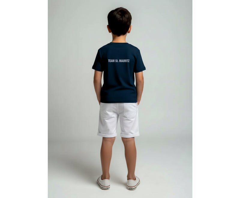 TC ST. MAURITZ TEAM SHIRT KNABEN, NAVY