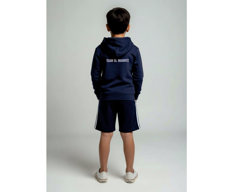 TC ST. MAURITZ TEAM HOODIE KNABEN, NAVY