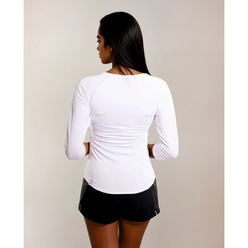 TTC BRAUWEILER LANGARM SHIRT DAMEN, WEISS