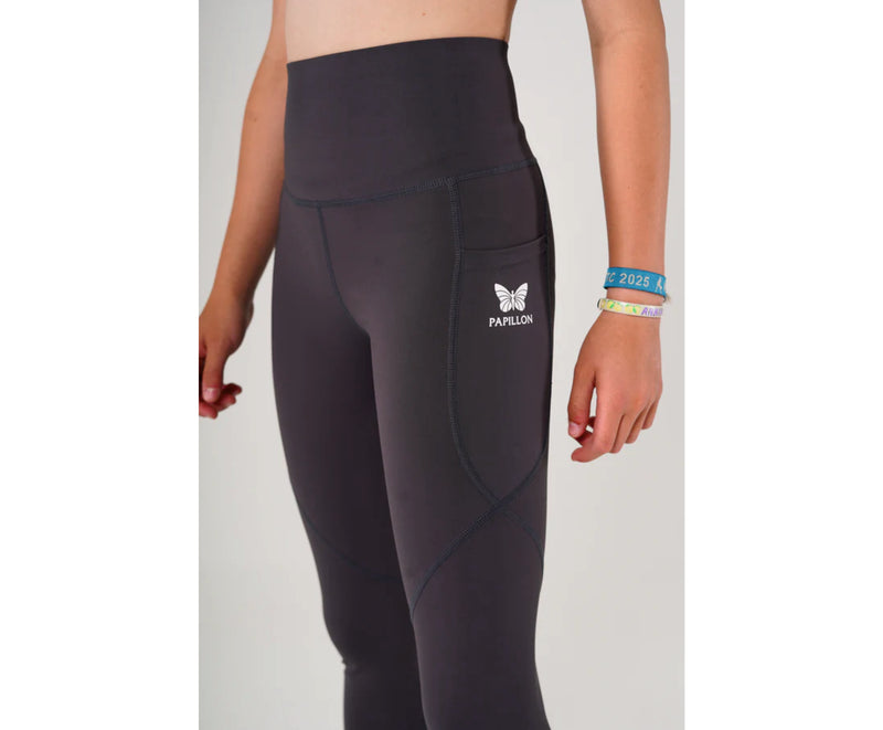 CLUB LEGGINGS, JUGEND, SCHWARZ