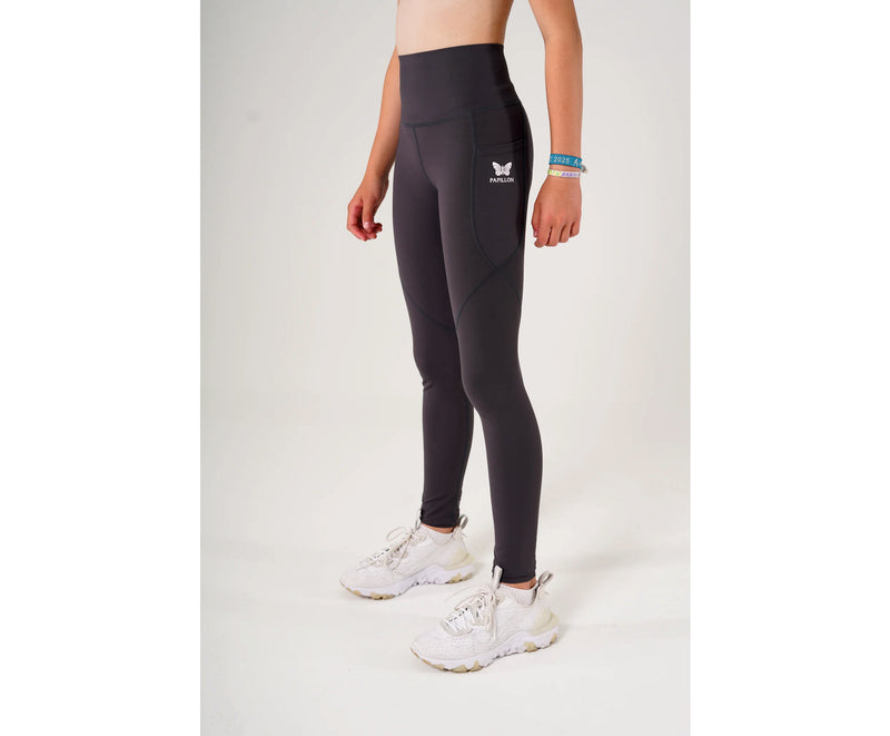CLUB LEGGINGS, JUGEND, SCHWARZ