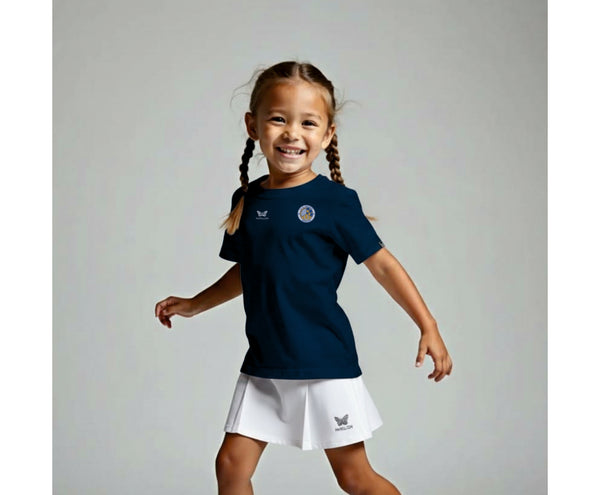 TC ST. MAURITZ TEAM SHIRT RUNDHALS MÄDCHEN, NAVY