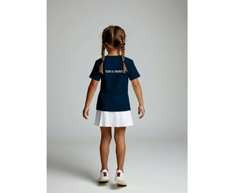 TC ST. MAURITZ TEAM SHIRT RUNDHALS MÄDCHEN, NAVY